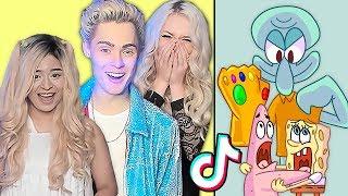 TRY NOT TO LAUGH CHALLENGE vs THE BLONDE Z Squad Part 4