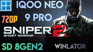 Sniper Ghost Warrior 2 In 720p With Settings Winlator v 7.1 Android Emulator Iqoo Neo9 Pro SD 8Gen2