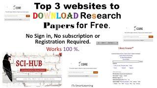 how to download paid research papers for freetop 3 websites to download research papers for free