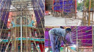 Khairatabad Ganesh 19July Morning Update Main Body Working  Khairatabad 70 Feet 2024  Hyderabad