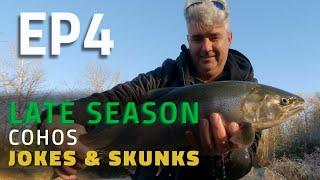 FISHING VLOG EP4 - LATE SEASON COHOS JOKES & SKUNKS