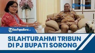 GM Tribun Papua Barat Silaturahmi dengan Pj Bupati Kabupaten Sorong