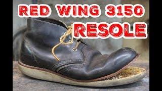 RED WING 3150  NOT REMOVING WELT  Resole #51