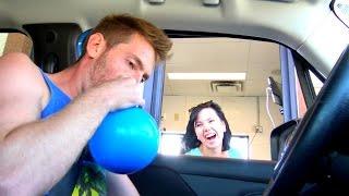 Funny Helium in the Drive Thru