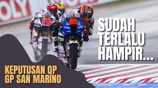 Hajat Hafizh Syahrin layak ke Q2 tidak kesampaian  #SanMarino #MotoGP  Bagnaia P1  Damok P15