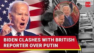 British Reporter Confronts Biden On Putins War Threat To U.S. Angry President Snaps  Watch