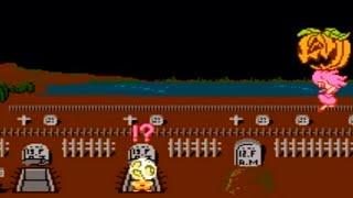 Splatterhouse Wanpaku Graffiti NES Playthrough - NintendoComplete