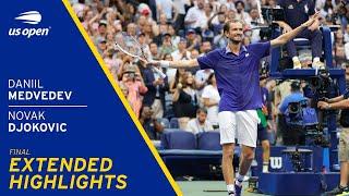 Daniil Medvedev vs Novak Djokovic Extended Highlights  2021 US Open Final