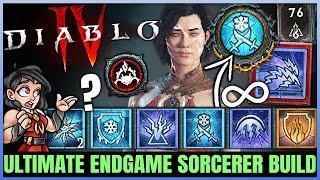 Diablo 4 - New Best Sorcerer Build Update - TRUE INFINITE UNSTABLE CURRENTS - Skills Gear & Paragon