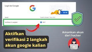 Cara Mengaktifkan Verifikasi 2 Langkah Akun Google -  WAJIB Amankan Akun Google Anda