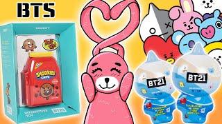 BT21 РАСПАКОВКА СЮРПРИЗОВ для фанатов группы BTS Очень красивые K pop игрушки