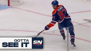 GOTTA SEE IT Connor McDavid Breaks Wayne Gretzkys Playoff Record With 32nd Assist