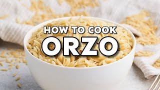 How To Cook Orzo Pilaf Method