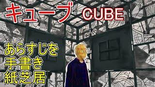 キューブ（CUBE）　あらすじを手書き紙芝居