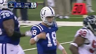 Colts Throwback Highlights  Peyton Mannings 400-Yard Home Opening Win in 2006