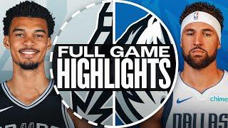 Game Recap Mavericks 120 Spurs 109