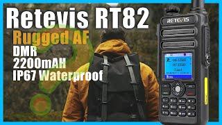 Retevis RT82 Feature Overview - Dual Band DMR HT Radio