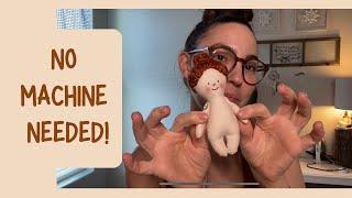 How to sew a doll by hand