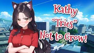 Neko Kathy Tries Not To GrowGiantess ASMR Visual Stories