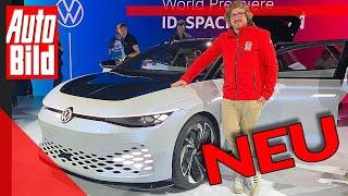VW ID Space Vizzion 2021 Neuvorstellung - Elektro - Sitzprobe