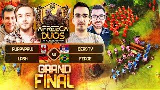 ️  Afreeca Duos GRAND FINAL Beasty & FeAge vs PuppyPaw & LaSh  Age Of Empires 4