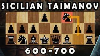 Play the Sicilian Taimanov like a Grandmaster  600-700