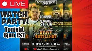 LIVE SlapFIGHT Championship WATCH PARTY HEAVY ARTILLERY