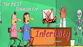 The BEST Solution For Infertility By Frame Room Animation   Funny Pregnant Cartoon