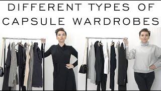 5 Types of CAPSULE WARDROBES  Which ones for you?  Minimalist Fashion  Emily Wheatley