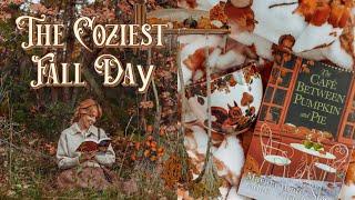 The Coziest Fall Day  apple picking cozy fall haul making witches brooms autumn vlog