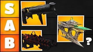 Every EXOTIC Kinetic Weapon RANKED by a Slightly Above Average Player...