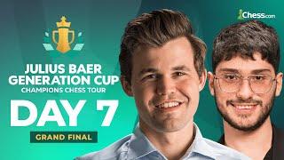 GRAND FINAL Magnus v. Alireza Will Alireza Avenge SCC Loss? Julius Baer Generation Cup