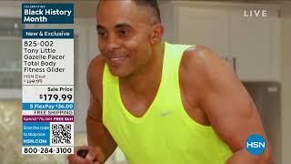 HSN  Tony Little Gazelle Fitness 02.08.2023 - 08 PM