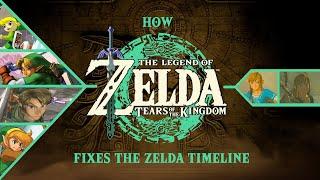 How Tears of the Kingdom Fixes The Zelda Timeline TotK THEORYSPOILERS