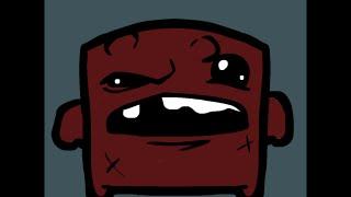 Super Meat Boy - Rapture Dark World No Death Zombie Boy Achievement