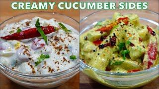 3 YUMMY CUCUMBER SIDE RECIPES RAITASALAD