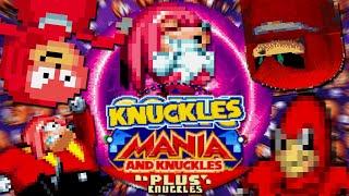 Knuckles Mania & Knuckles PLUS KNUCKLES  Sonic Mania Plus Mod Showcase
