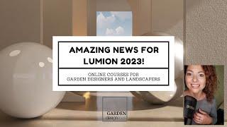 Amazing news for LUMION 2023 update