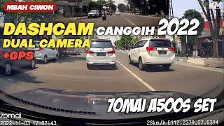 DashCam Lengkap Buat NgontenSeperti Simbah Nouva70mai A500s