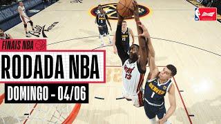 Miami Heat EMPATA a série contra os Nuggets - Rodada NBA 0406