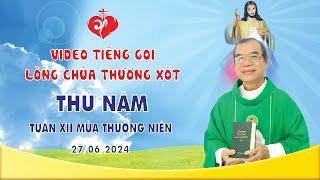 VIDEO TIẾNG GỌI LÒNG CHÚA THƯƠNG XÓT  THỨ NĂM TUẦN XII MÙA THƯỜNG NIÊN  27062024