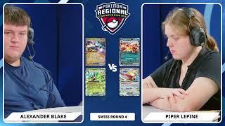 TCG Alexander Blake Vs Piper Lepine 2025 Pokémon Baltimore Regional Championships Swiss R4