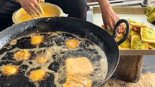 Batat vada  Bhaji  paties making