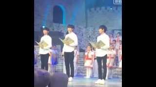 150820 TFBOYS录制开学第一课