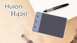 Huion H420 Unboxing & Review - A $25 DrawingTablet 