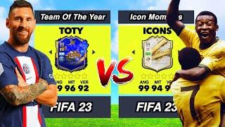 ICONS vs TOTY in FIFA 23 ️