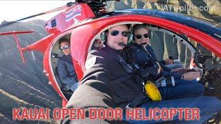 FLYING HAWAII VOL. 2 - KAUAI - OPEN DOOR HELICOPTER w Airborne Aviation in Lihue