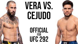 Henry Cejudo vs. Marlon Vera OFFICIAL for UFC 292 Fight Announcement and Prediction