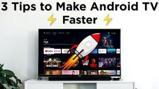 3 Tips to Make Android TV Faster  Mast Watch 2022