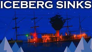 ICEBERG Sinks Steamship  Stormworks Build and Rescue  With Ben and Jlkillen